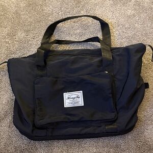 Classic Black Duffel Bag